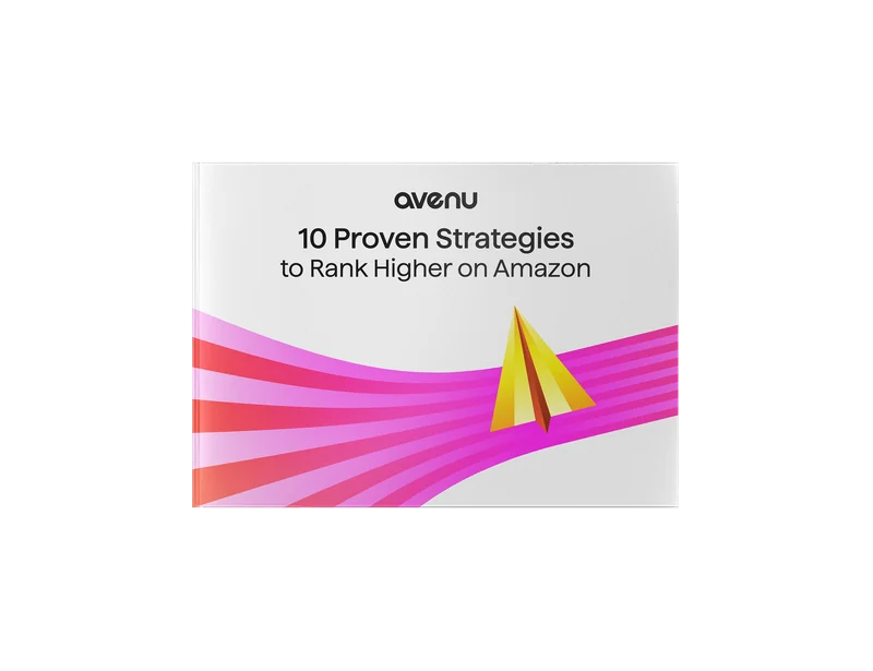 10 Proven Strategies to Rank Higher on Amazon — the guide's cover
